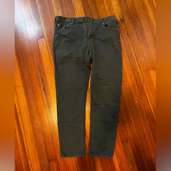 Banana Republic Pants Banana Republic Dark Green Traveler Athletic